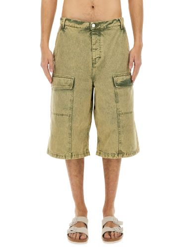 Ami paris wide fit cargo shorts - ami paris - Modalova
