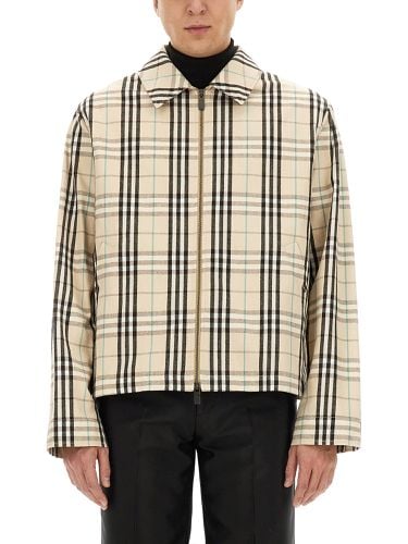 Burberry "vintage check" jacket - burberry - Modalova