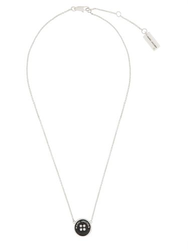 Button pendant" necklace - marc jacobs - Modalova