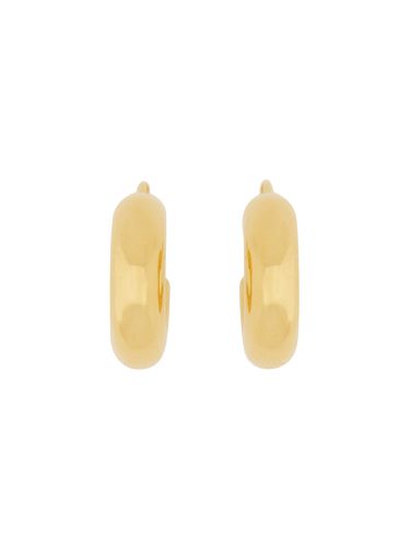 Jil sander "round" earrings - jil sander - Modalova