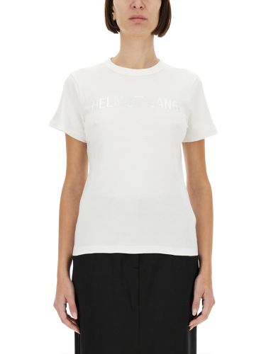 Helmut lang t-shirt with logo - helmut lang - Modalova