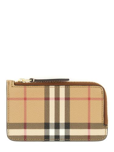 Burberry check wallet - burberry - Modalova