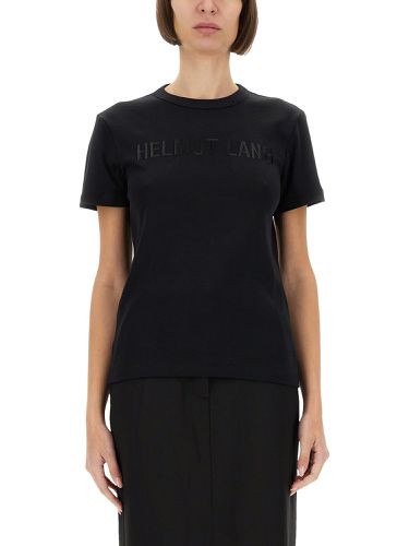 Helmut lang t-shirt with logo - helmut lang - Modalova