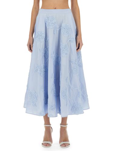 Floral maxi skirt - rotate birger christensen - Modalova