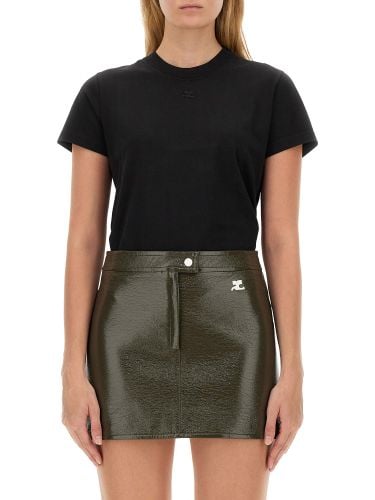 Courreges cotton t-shirt - courreges - Modalova