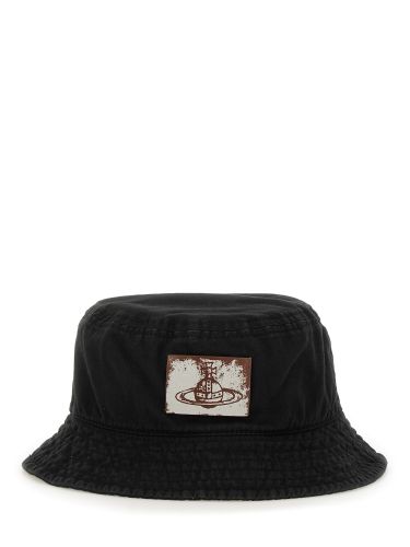 Bucket hat with logo - vivienne westwood - Modalova