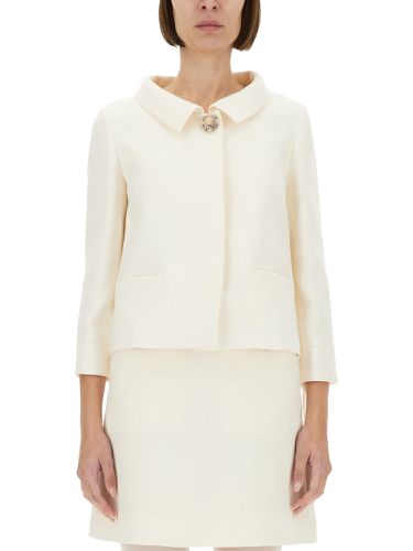 Valentino crepe couture jacket - valentino - Modalova