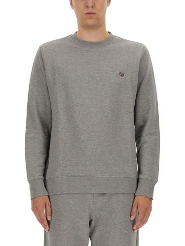 Sweatshirt with zebra patch - ps by paul smith - Modalova