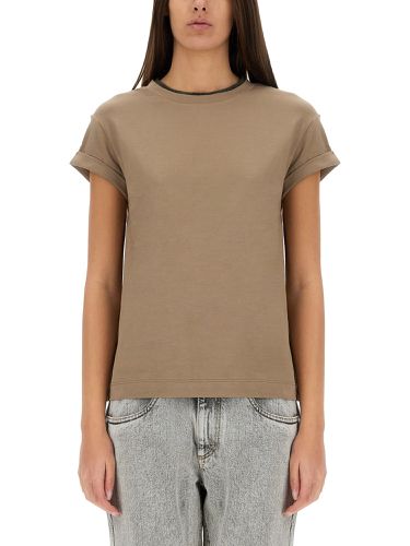 Cotton jersey t-shirt - brunello cucinelli - Modalova