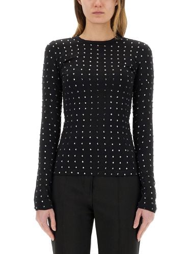 Sportmax "negus" top with crystals - sportmax - Modalova