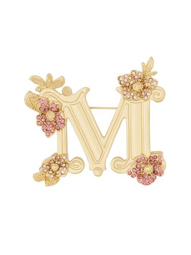 Max mara monogram brooch - max mara - Modalova