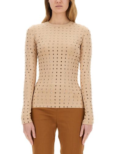 Sportmax "negus" top with crystals - sportmax - Modalova