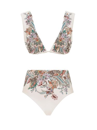 Rhiannon" wide strap bikini swimsuit - zimmermann - Modalova