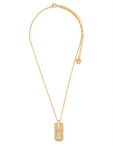 Versace necklace with crystals - versace - Modalova