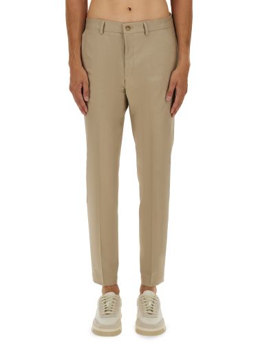 Boss camel slim fit pants - boss camel - Modalova