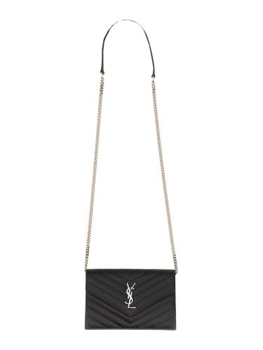 Envelope cassandre" wallet with chain - saint laurent - Modalova
