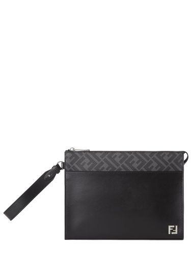 Fendi clutch "squared ff" - fendi - Modalova