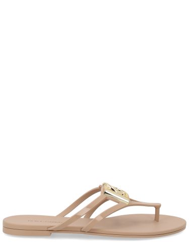 Dolce & gabbana slide with logo - dolce & gabbana - Modalova