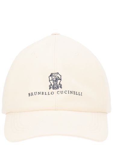Baseball hat with logo - brunello cucinelli - Modalova