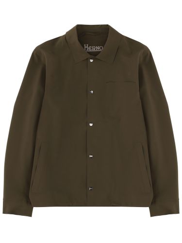 Herno overshirt with pocket - herno - Modalova