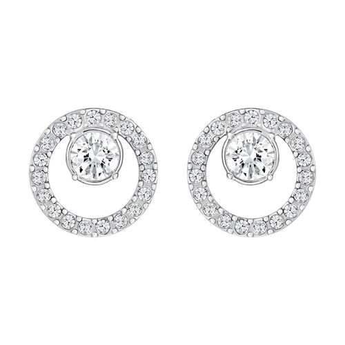 Creativity Crystal Circle Stud Jewellery - Swarovski - Modalova