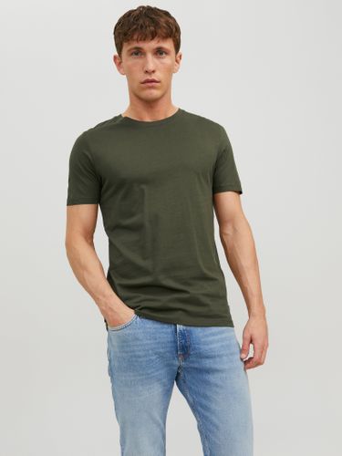 T-shirt Uni Col Rond - Jack & Jones - Modalova