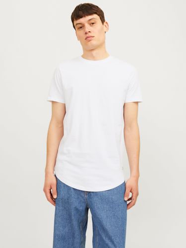 Pack De 5 T-shirt Uni Col Rond - Jack & Jones - Modalova