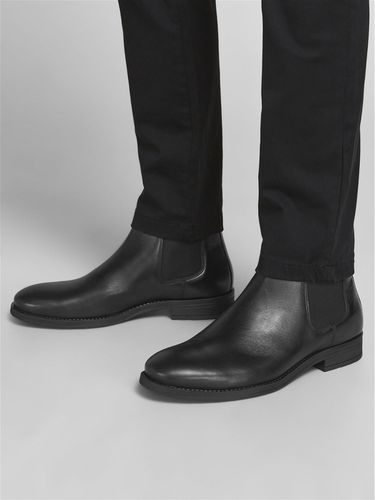 Leather Chelsea Boots - Jack & Jones - Modalova