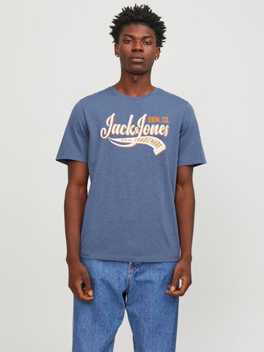 Trükitud Crew Neck T-shirt - Jack & Jones - Modalova