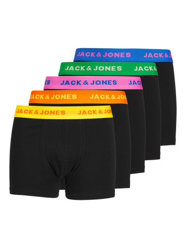 Paquete De 5 Boxers Para Chicos - Jack & Jones - Modalova