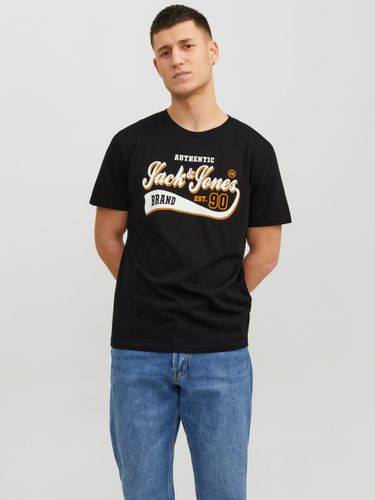 T-shirt Logo Col Rond - Jack & Jones - Modalova