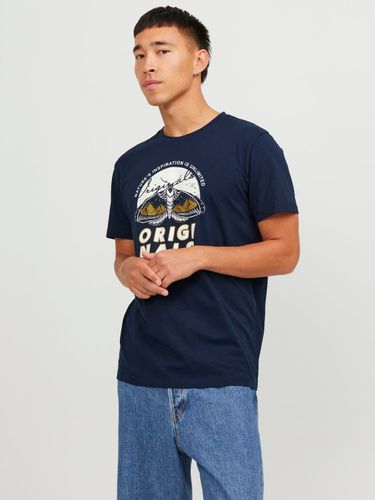 Camiseta Estampado Cuello Redondo - Jack & Jones - Modalova