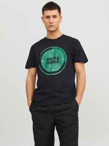 T-shirt Logo Col Rond - Jack & Jones - Modalova