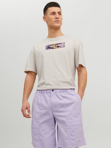 T-shirt Logo Col Rond - Jack & Jones - Modalova