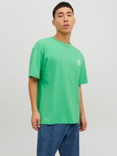 T-shirt Imprimé Col Rond - Jack & Jones - Modalova