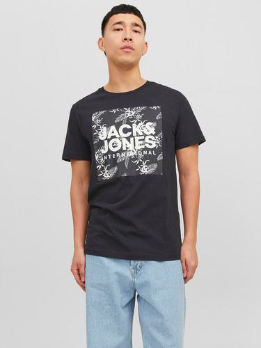 Camiseta Logotipo Cuello Redondo - Jack & Jones - Modalova