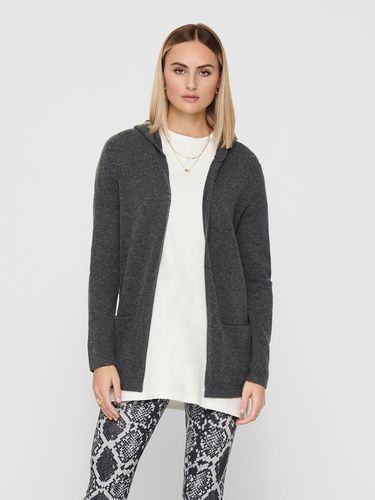 Hooded Knitted Cardigan - ONLY - Modalova