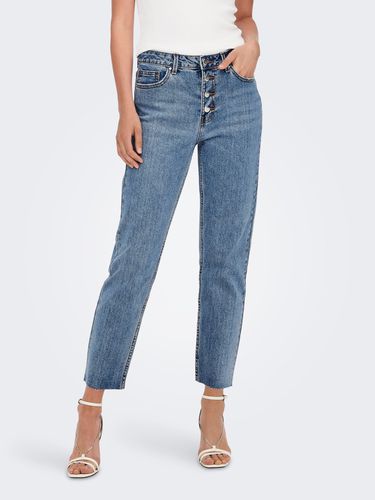 Onlemily Life Hw Cropped Straight Fit Jeans - ONLY - Modalova
