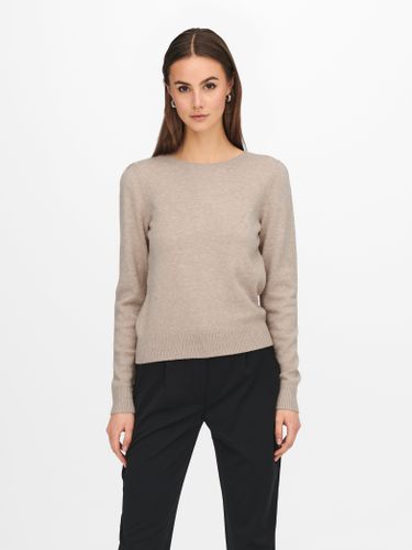 Puff Sleeved Knitted Pullover - ONLY - Modalova