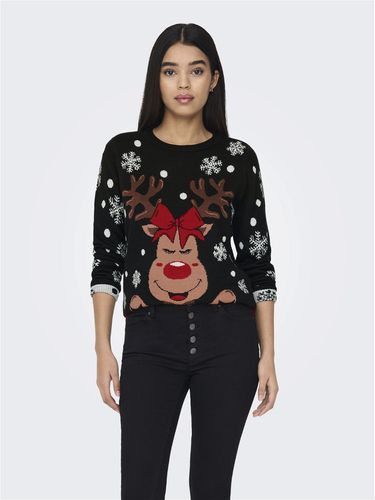 Knitted Christmas Pullover - ONLY - Modalova