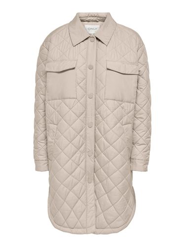 Petite Long Quilted Shacket - ONLY - Modalova