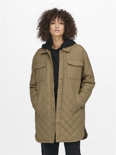 Long Quilted Shacket - ONLY - Modalova