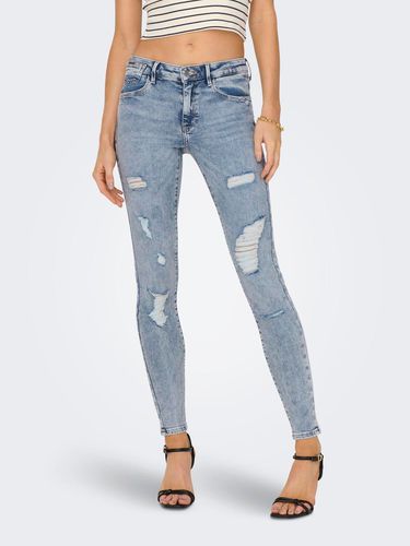 Onlcarmen Life Reg Roturas Jeans Skinny Fit - ONLY - Modalova