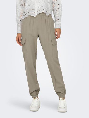 High Waisted Cargo Trousers - ONLY - Modalova