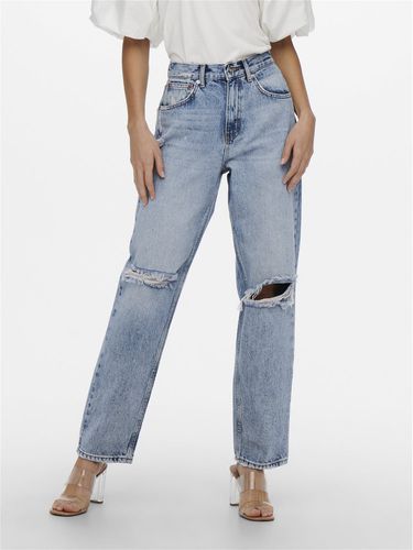 Onlrobyn Life Hw Ankle Straight Fit Jeans - ONLY - Modalova
