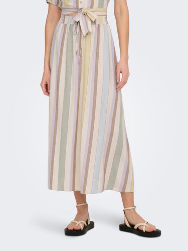 Striped Midi Skirt - ONLY - Modalova