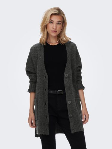 Long Button Knitted Cardigan - ONLY - Modalova