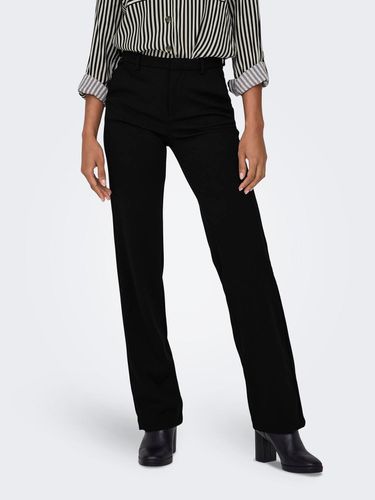 Straight Fit Mid Waist Trousers - ONLY - Modalova