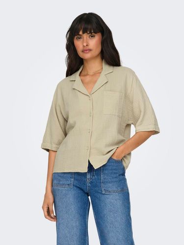 Regular Fit Button-down Collar Shirt - ONLY - Modalova