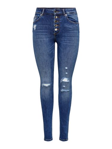 Petite Onlbobby Cintura Media Jeans Skinny Fit - ONLY - Modalova